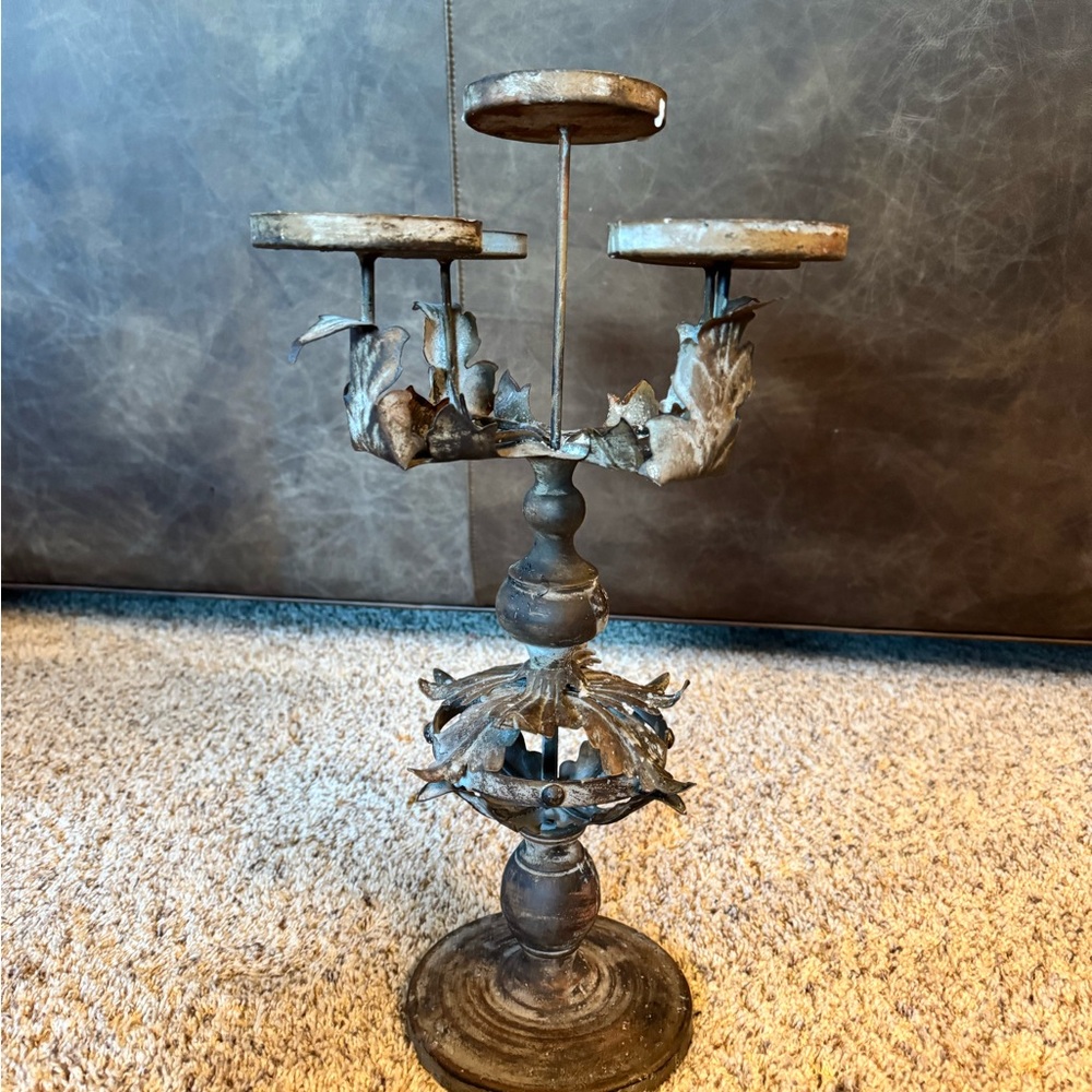 Vintage Metal Candelabra